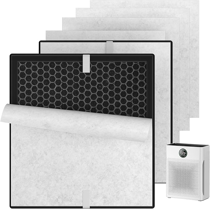 2 Pack PR1 Replacement Filter, Compatible