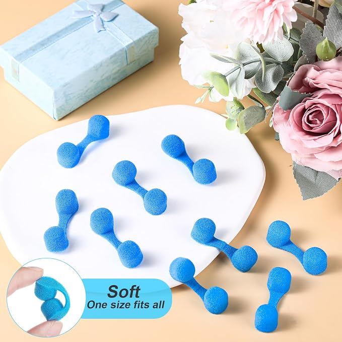 Tondiamo 100 Pieces Nose Plug Filter Disposable Nose Filter Sponge