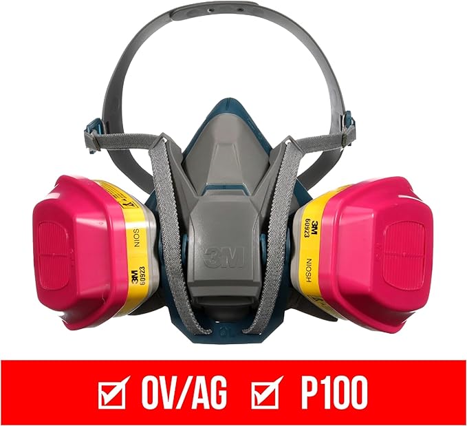 3M - 65023QLHA1-C Pro MultiPurpose Respirator