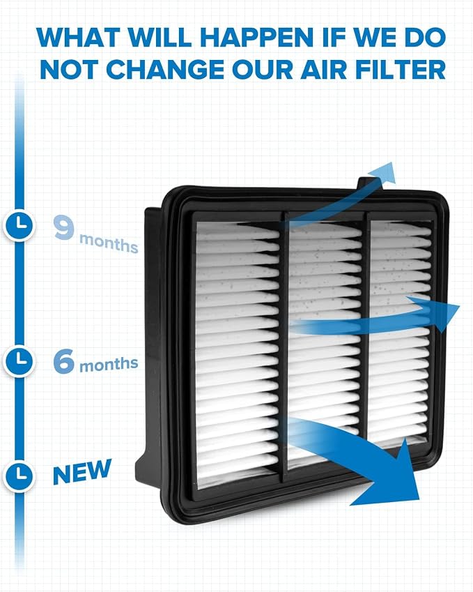 PHILTOP Engine Air Filter CA12290 Replacement
