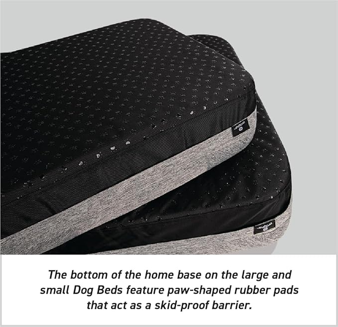 Bedgear Performance Dog Bed - Medium/Large - Durable Pet Bed with Washable Cover - Removable Pad for Travel