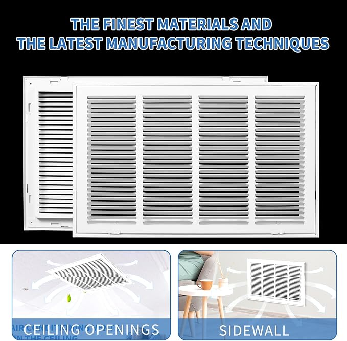 24 x 14 Return Air Grille, Return Air Vent Cover