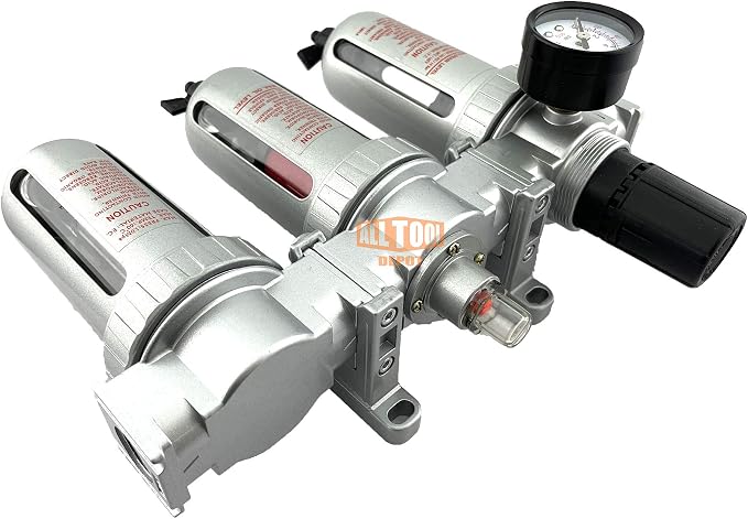 3/8" NPT MID FLOW Filter Regulator Coalescing Desiccant Dryer System