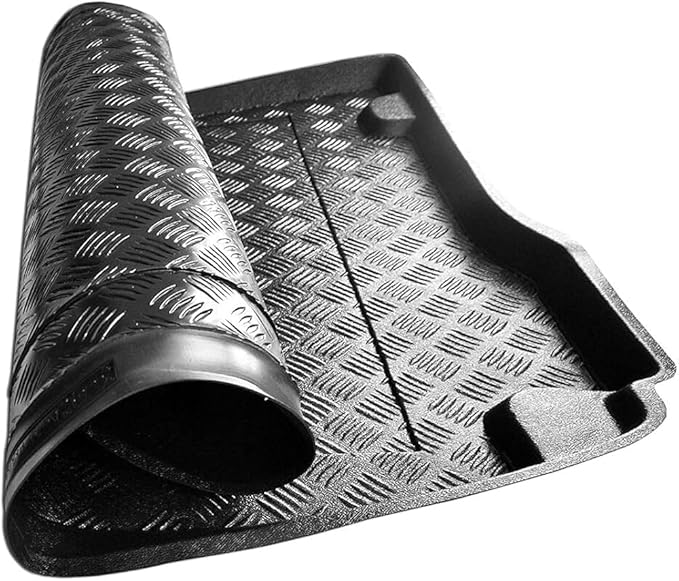 Rezaw-Plast Trunk Mat for Mercedes GLC Coupe (2016-2022) – Custom Fit Cargo Liner, Waterproof, Anti-Slip, Odorless, Easy Clean, No Trimming Black