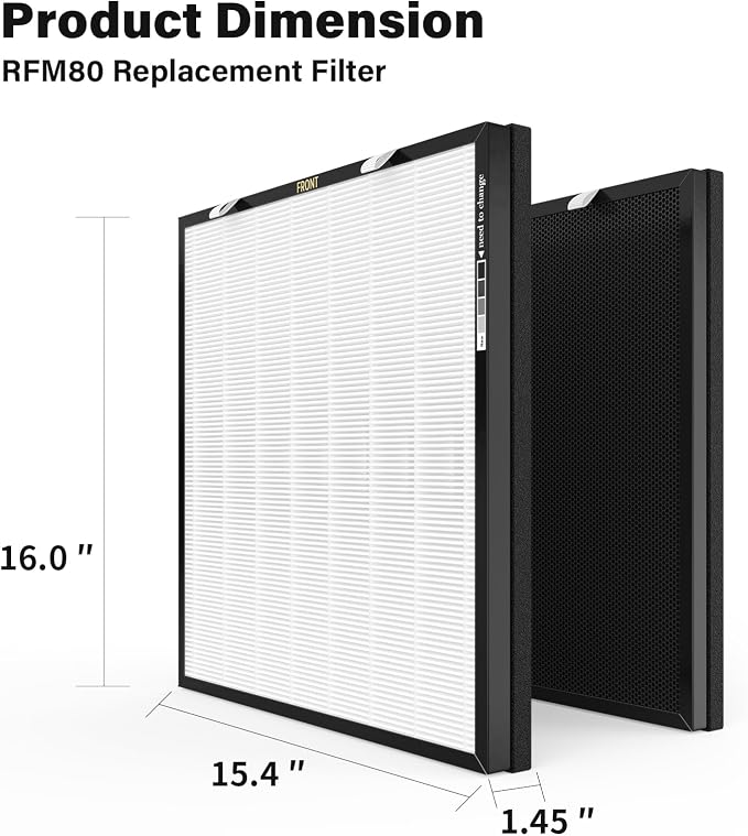 RFM80 Filter Replacement, Compatible