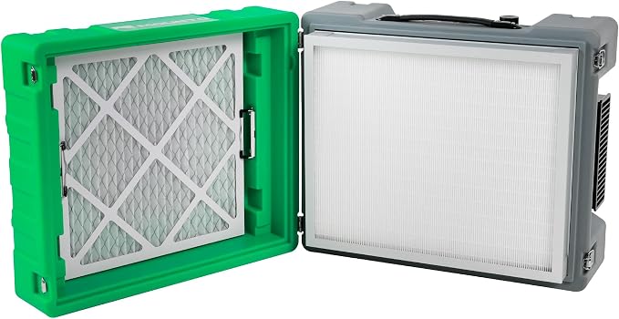 MOUNTO 550cfm Hepa Air Scrubber Industrial Air Cleaner- 550cfm Portable Air