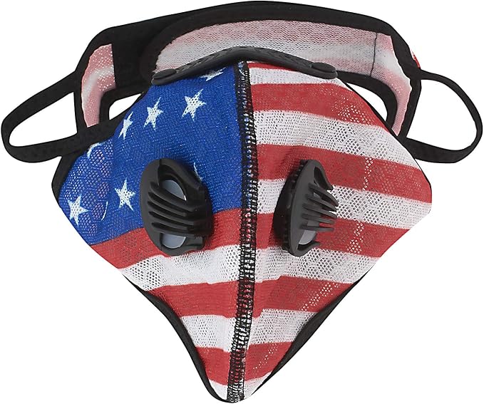 ASA TECHMED Reusable Dual Air Breathing Valve Face Mask Cover