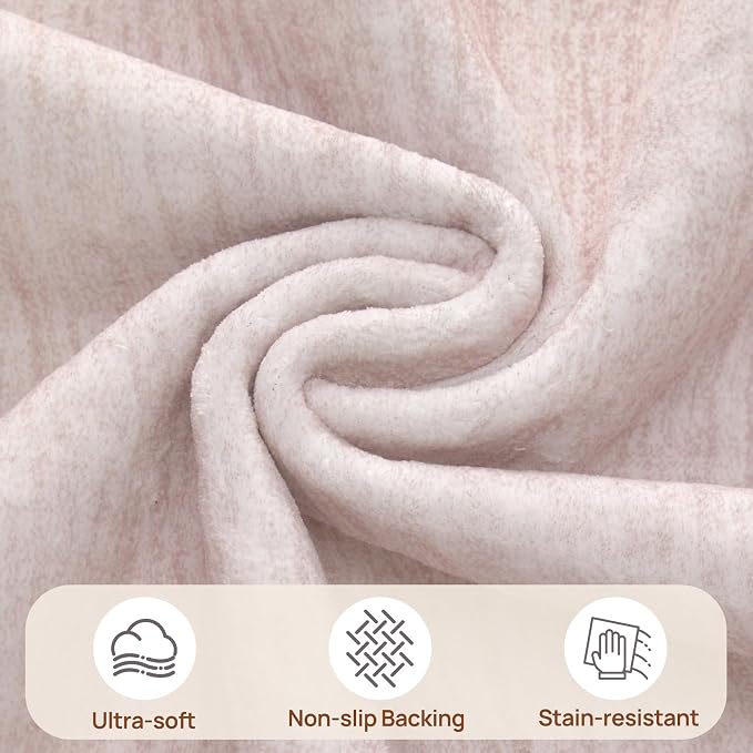 UERMEI 9x12 Washable Area Rug