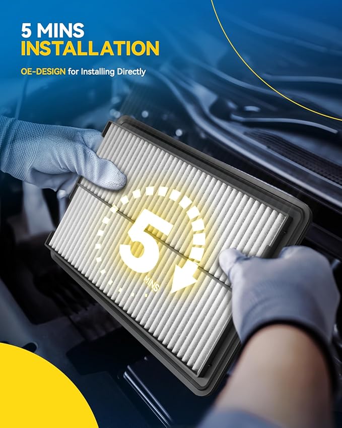 PHILTOP Engine Air Filter CA12290 Replacement