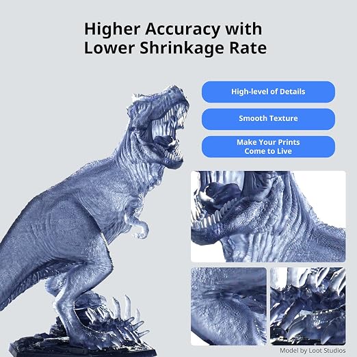 ANYCUBIC ABS-Like Resin 3.0, Upgraded 14K 3D Printer Resin