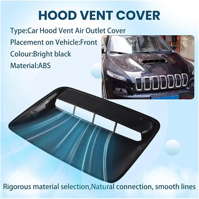 Universal Hood Vent Air Outlet Cover Compatible