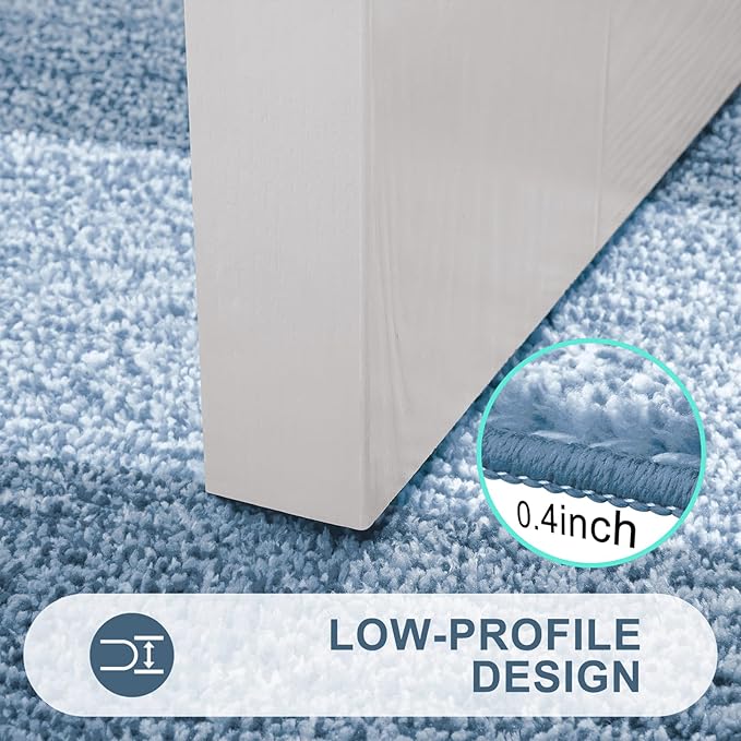 Kitinjoy Indoor Outdoor Door Mat, 54x24 Non-Slip Absorbent Dirt Trapper