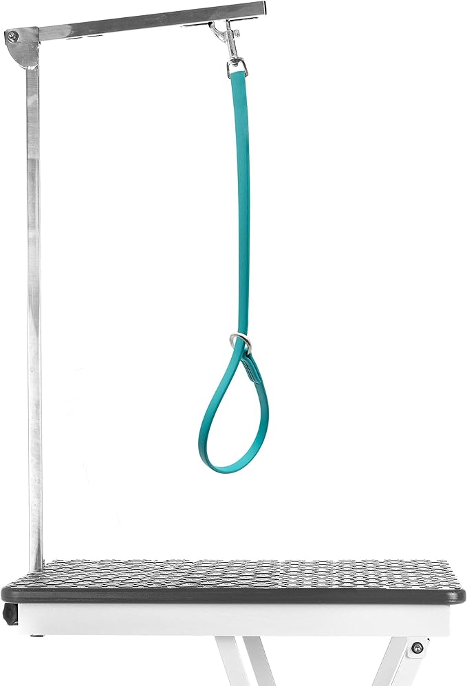 Jelly Pet Grooming Loop Slip Style (3/8" x 25", Black) | Made in The USA