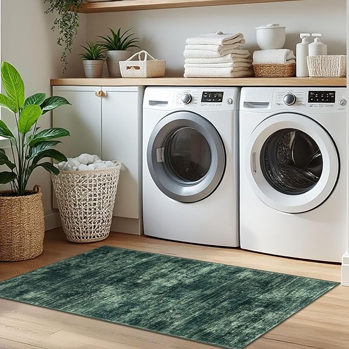 IOHOUZE Abstract Runner Rug 2x5 Ft Washable Runners