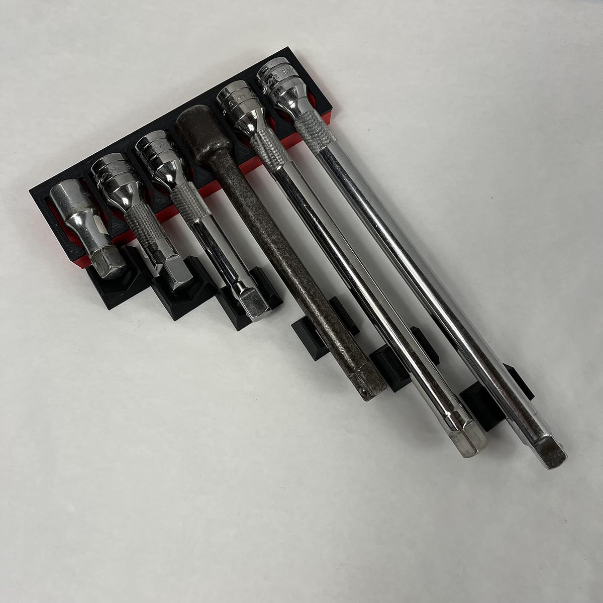 MagAttach Socket Extension Organizers (3 Piece Set, Red/Black)
