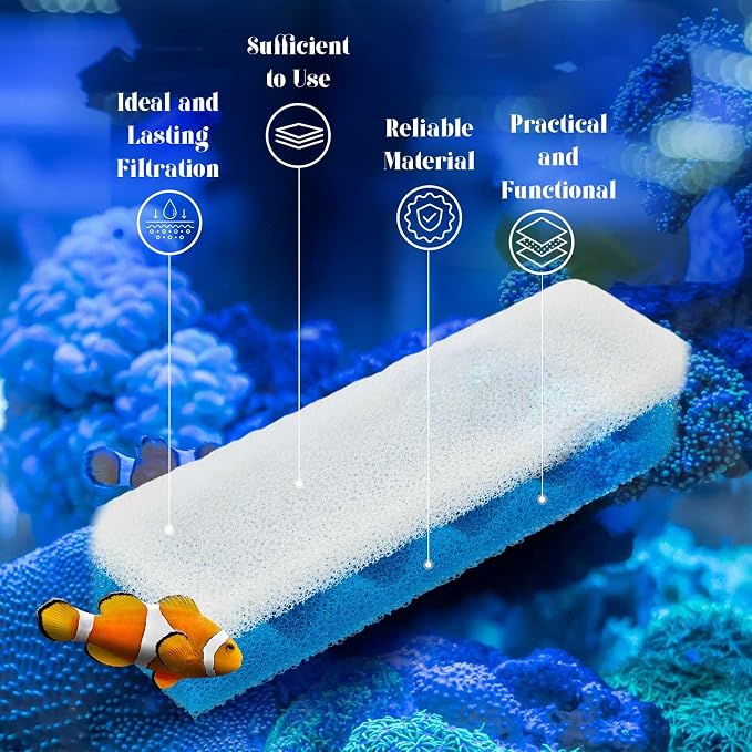 68 Pcs Canister Filter Media Kit Compatible