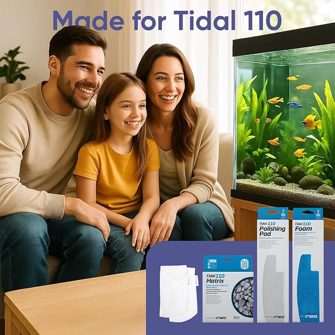 Tidal 110 Filter Maintenance and Replacement Filter Media Kit, Including Gokul