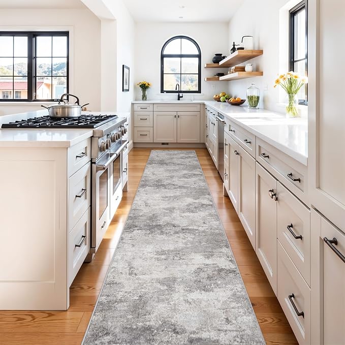 2'6x14 Extra Long Runner Rug : Washable Non-Slip Carpet
