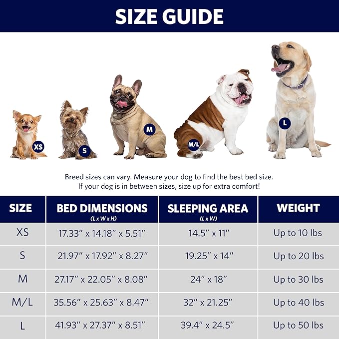 MidWest Homes for Pets Orthoperdic Egg-Crate Nesting Pet Bed w/ Teflon Fabric Protector, Large Brown