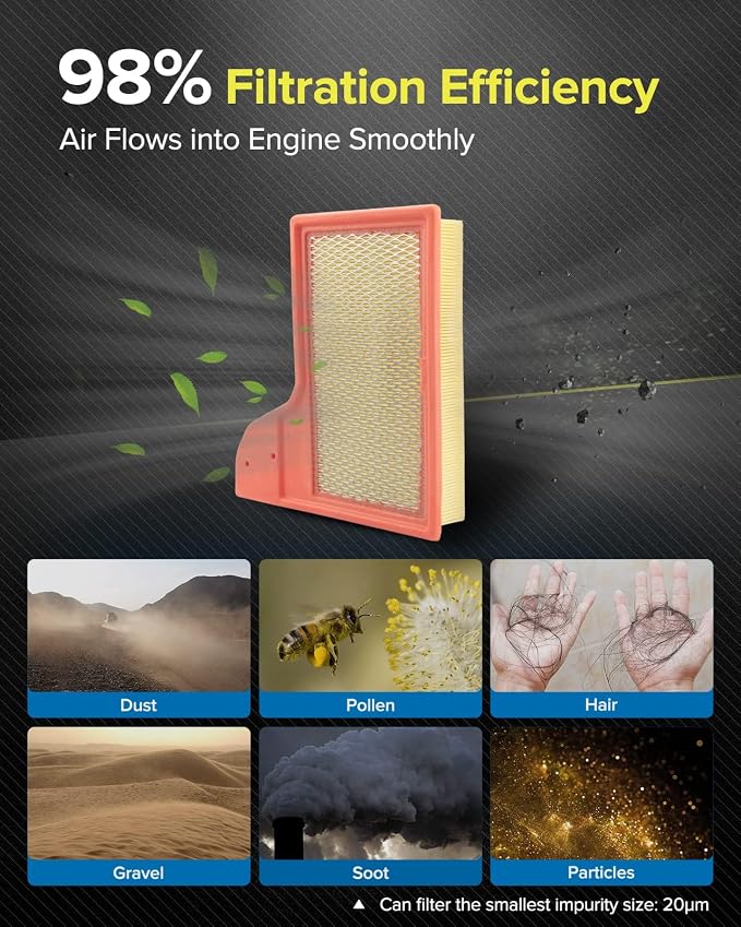 PHILTOP Engine Air Filter CA11958 Replacement