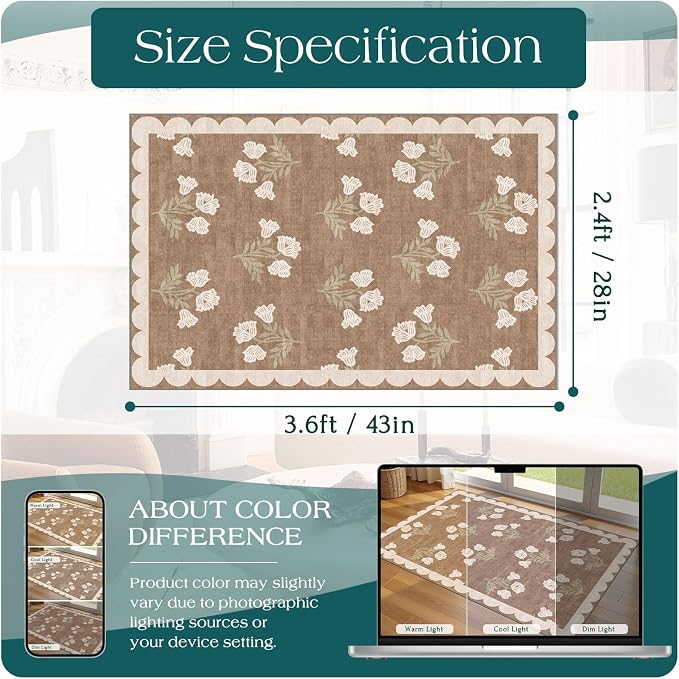 Floral Outdoor Rug