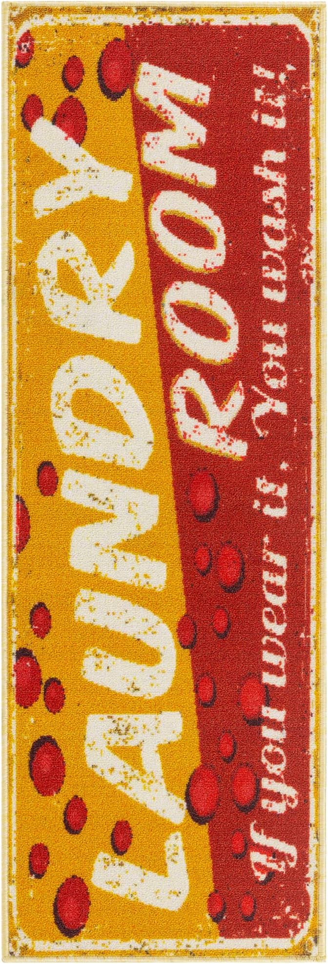 Ottomanson 20" x 59" Laundry Room Rug
