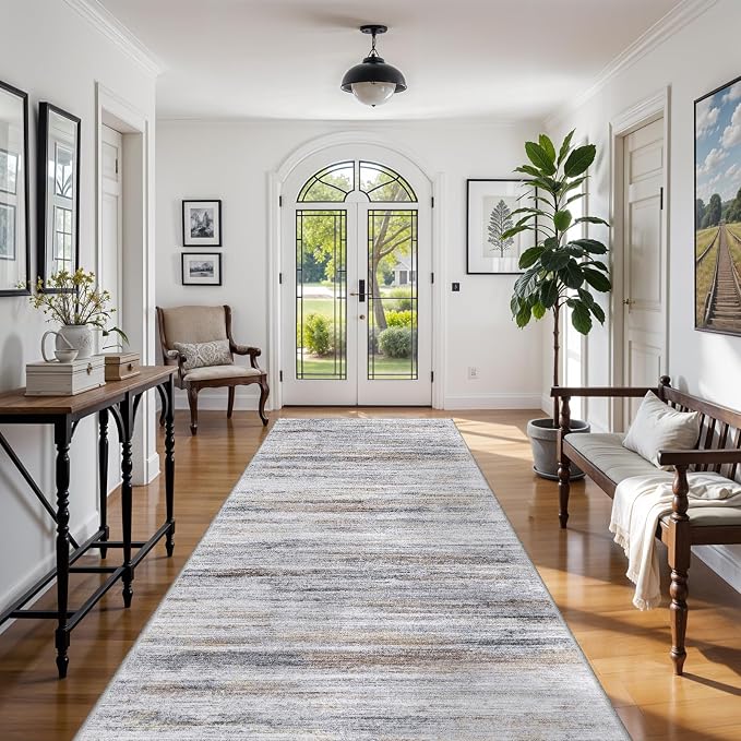 4x8 Wide Washable Runner Rug: Easy-to-Clean Runners