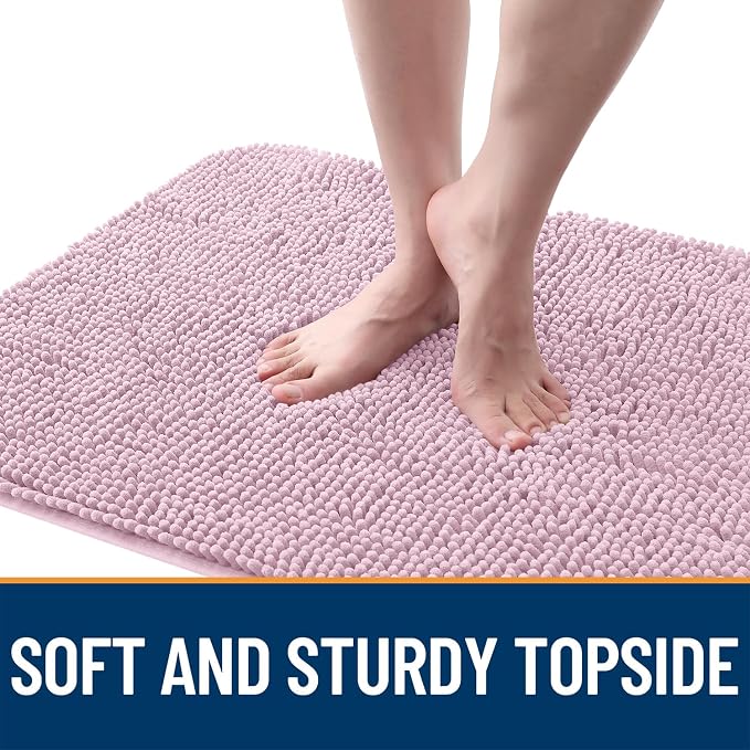 OLANLY Dog Door Mat for Muddy Paws 34x21, Absorbs Moisture and Dirt, Absorbent