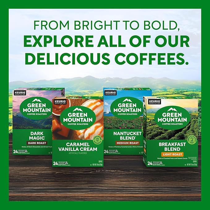 Green Mountain Coffee Roasters Hazelnut Coffee, Keurig Single-Serve K-Cup pods, Light Roast, 96 Count