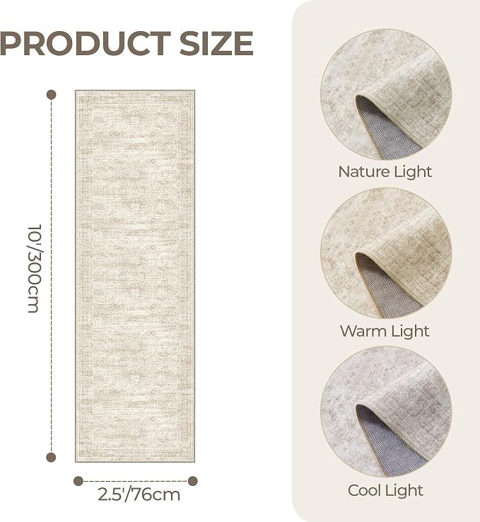 Kitchen Runner Rugs Non Skid Washable
