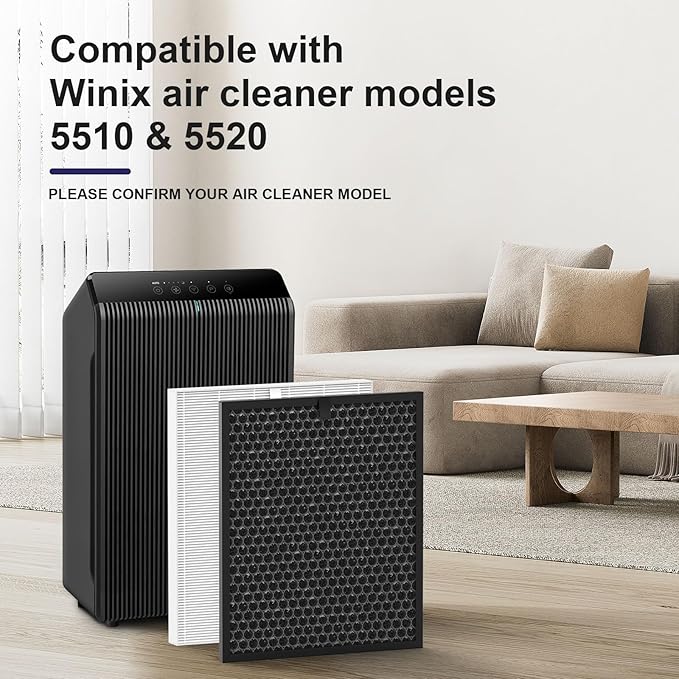 Filter Q Compatible with Winix 5510/5520 Air Purifier
