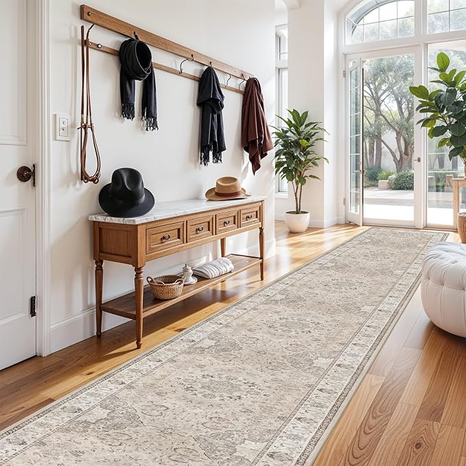 Hallway Washable Runner Rug
