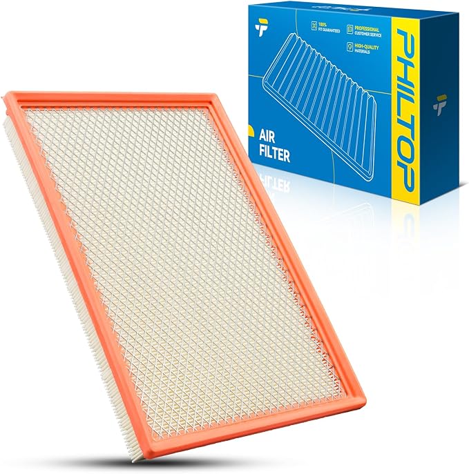 PHILTOP Engine Air Filter, CA12375 Compatible