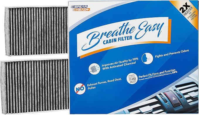 Spearhead Odor Defense Breathe Easy AC & Heater Cabin Filter | Fits 02-06 RSX