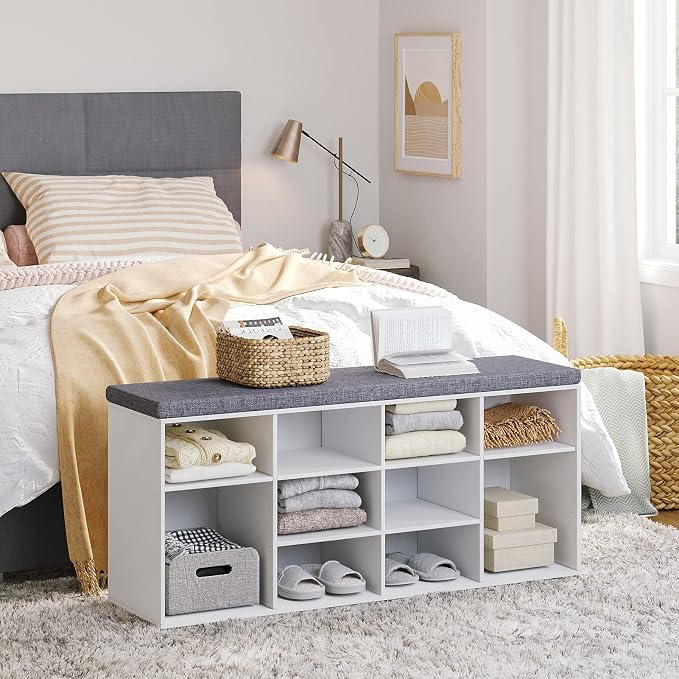 DINZI LVJ Shoe Storage Bench