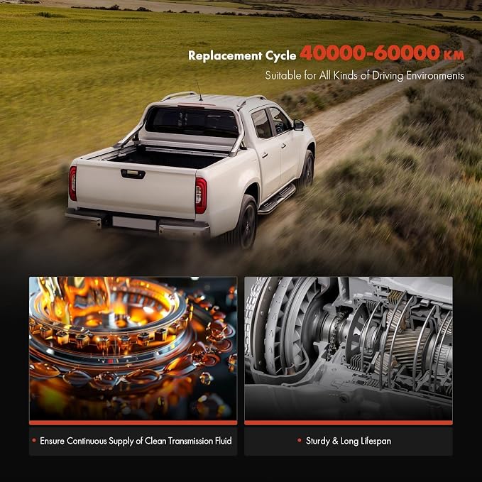 A-Premium Spin-on Automatic Transmission Fluid Filter, Compatible