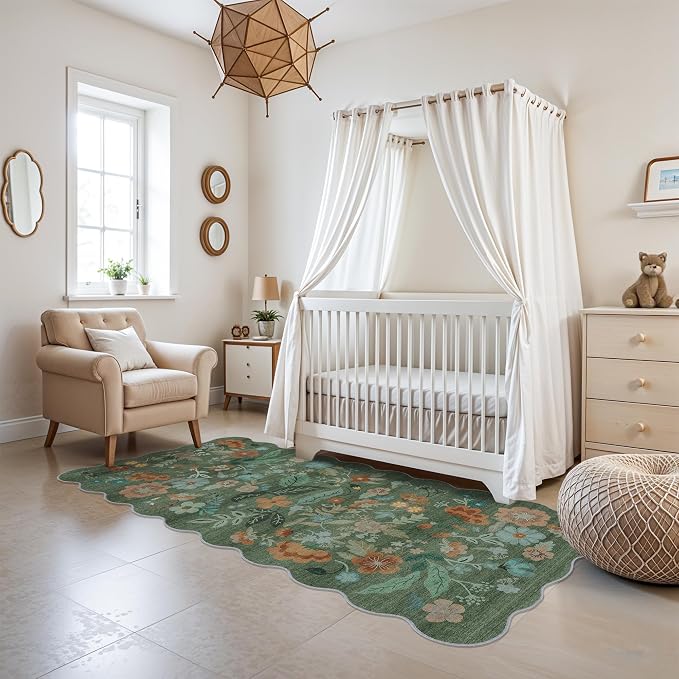 Hallway 3x6 Washable Runner Rug