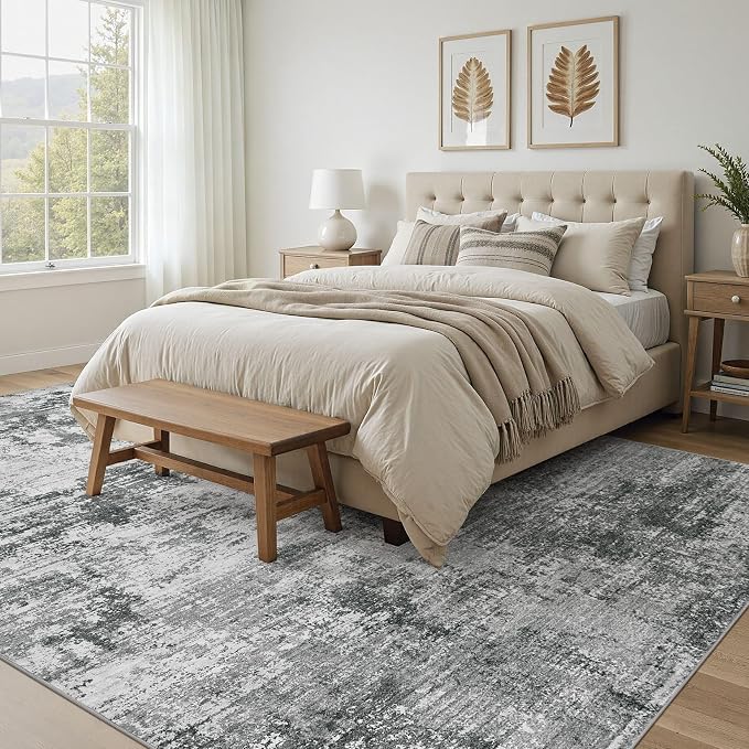 UERMEI 8x10 Area Rug for Living Room