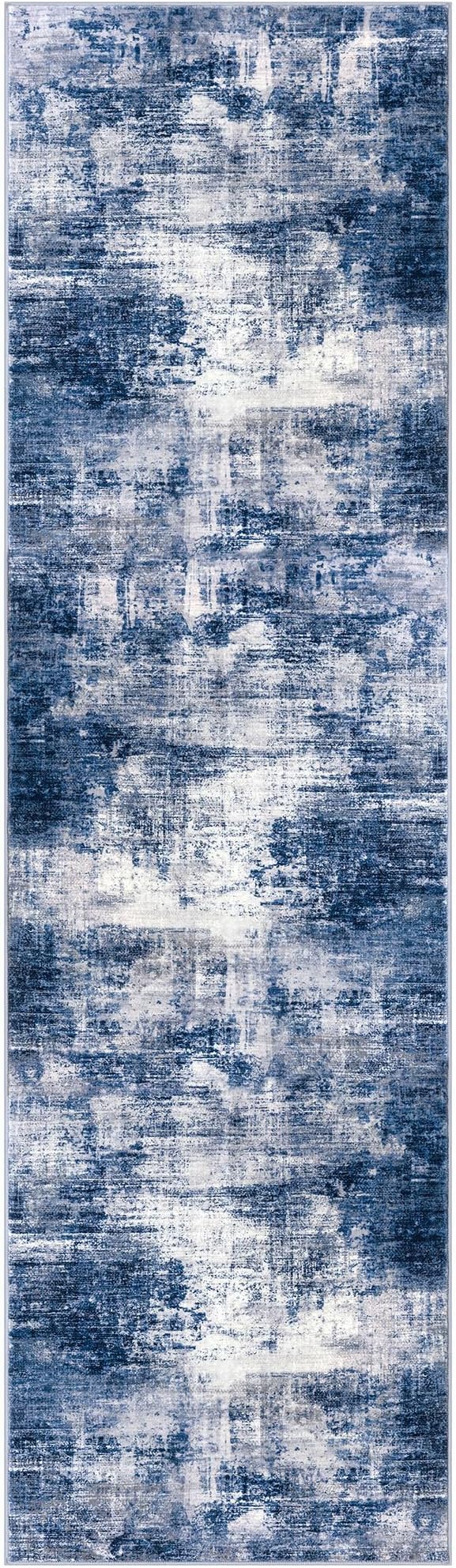 IOHOUZE Abstract Runner Rug 2x7 Ft Washable Runners
