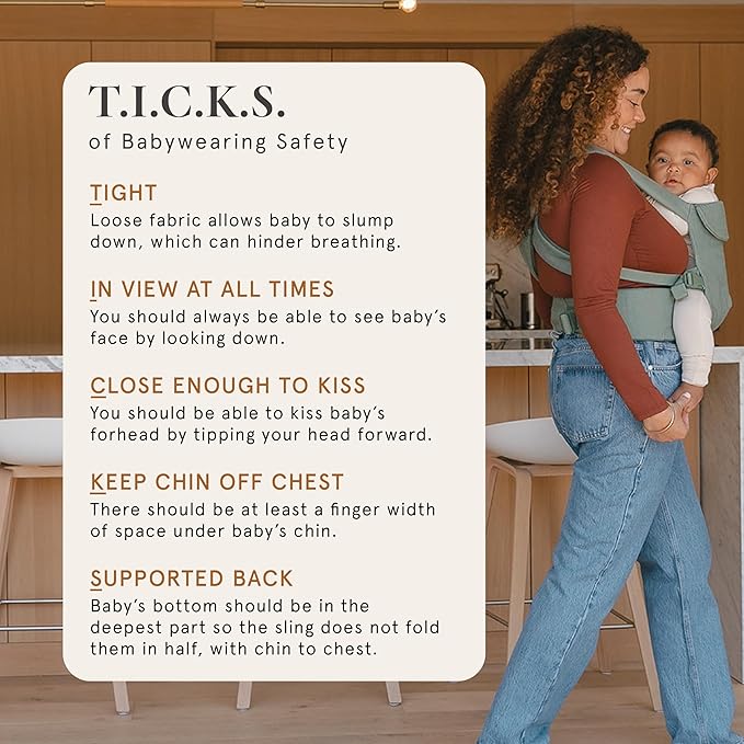 WildBird - Aerial Buckle Carrier - 2-24 Months - Standard (XS-XL) Sparrow - Front or Back Carry - Cross Straps, Lumbar Support, Headrest - Hip Healthy - Baby Carrier - Baby Essentials - New Mom Gifts