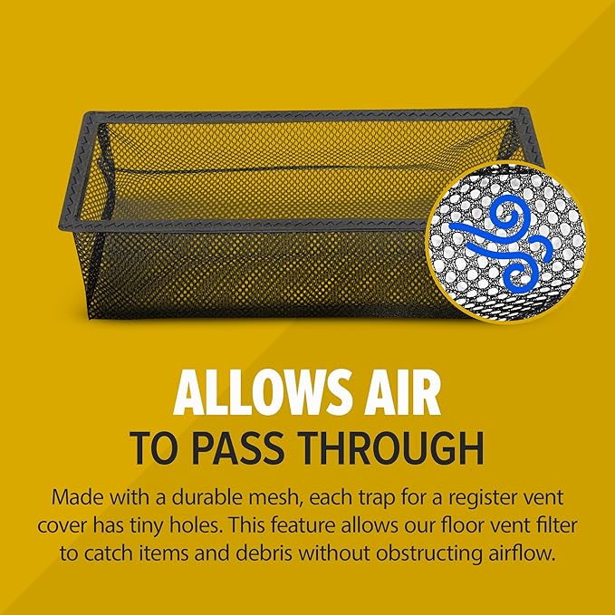 Screen for Home Air Vent Filters 4"x10"