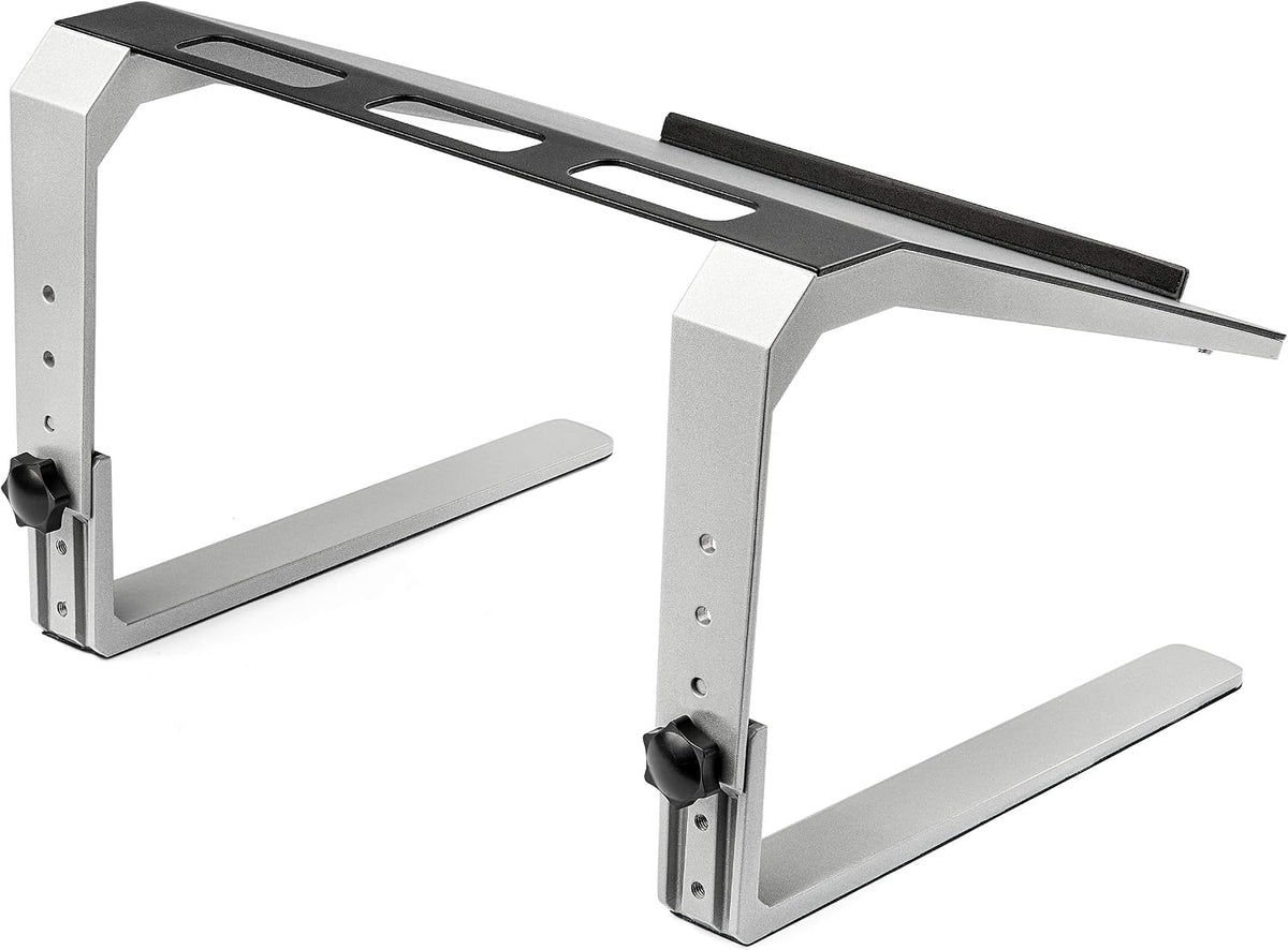StarTech Adjustable Laptop Stand, Ergonomic Laptop Riser for Desk, Tilted