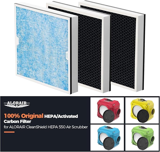AlorAir HEPA/Activated Carbon Filter Replacement Set