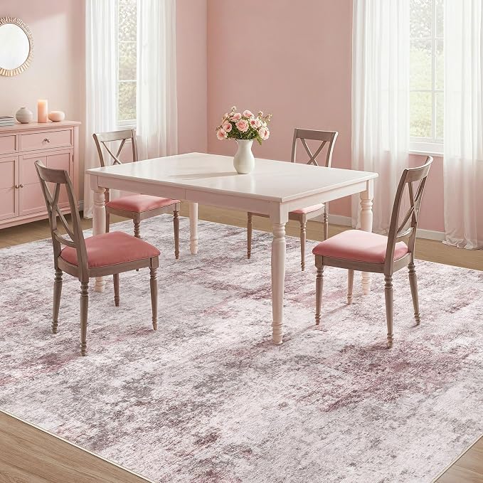 UERMEI 5x7 Washable Area Rug