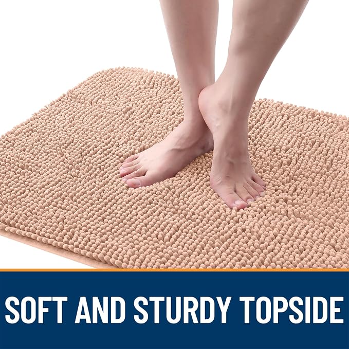OLANLY Dog Door Mat for Muddy Paws 70x46, Absorbs Moisture and Dirt, Absorbent
