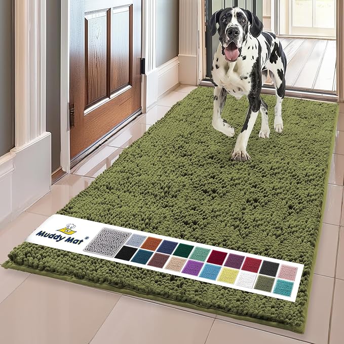 Muddy Mat® | Super Water Absorbent Door Mat Indoor, Microfiber Quick Dry