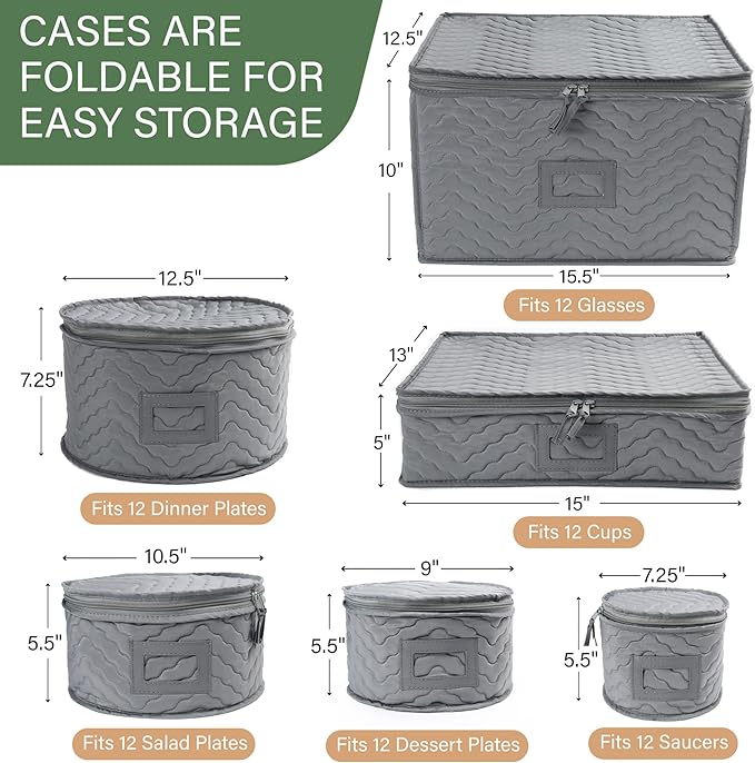 LotFancy China Storage Containers