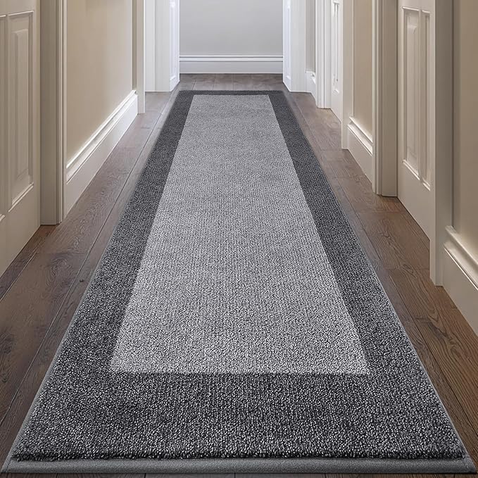 Machine Washable Kitchen Rug 32" x 84", Non Slip Kitchen Mat
