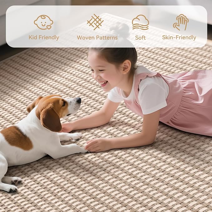YDKGL 2x5 ft Hallway Runner Rug Boho Woven Washable Long Kitchen Runner Rugs