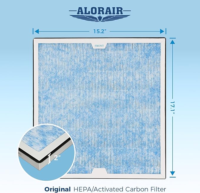 AlorAir HEPA/Activated Carbon Filter Replacement Set